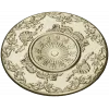 Regal Sunburst Medallion 3D STL Model for CNC Milling