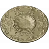 Regal Sunburst Medallion 3D STL Model for CNC Milling