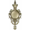 Ornate Renaissance Medallion Clock Frame 3D Model for CNC