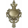 Ornate Renaissance Medallion Clock Frame 3D Model for CNC
