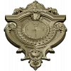 Baroque Elegance Wall Clock STL Model for CNC Milling