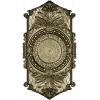 Ornate Hexagonal Decorative Clock Panel STL Model for CNC