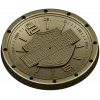 Harley Davidson Emblem Medallion STL Model for CNC Milling