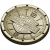 Harley Davidson Emblem Medallion STL Model for CNC Milling