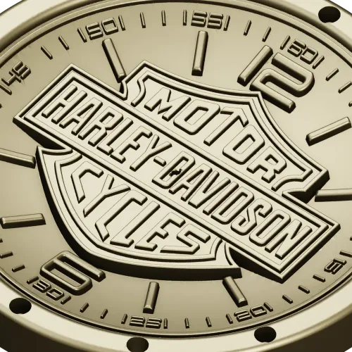 Harley Davidson Emblem Medallion STL Model for CNC Milling
