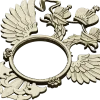 Двуглавый орёл - рамка для часов (STL)