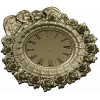 Decorative Angel Clock 3D Model STL for CNC Milling