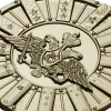 Detailed Double-Headed Eagle Emblem STL Model for CNC Milling