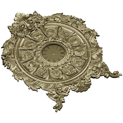 Astrological Timekeeper 3D Model STL for CNC Milling