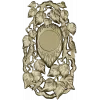 Ornamental Bird and Leaves Clock Frame 3D STL Model for CNC