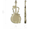 Melodic Elegance - Violin and Drum Inspired CNC 3D Model STL