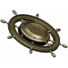 Ship Wheel Clock 3D Model for CNC Milling