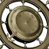 Ship Wheel Clock 3D Model for CNC Milling