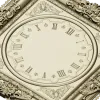 Ornate Square Clock Panel 3D Model STL for CNC Milling