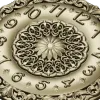 Ornate Circular Clock Face STL Model for CNC Milling