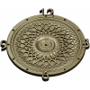 LatticeTime Ornamental Clock Face 3D Model STL for CNC Milling
