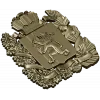 Герб Красноярска - 3D STL модель для ЧПУ