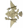 Emblem of the Strategic Missile Forces - STL 3D Model for CNC