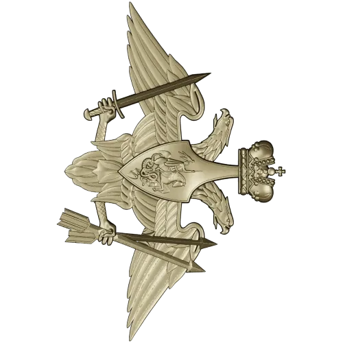 Emblem of the Strategic Missile Forces - STL 3D Model for CNC