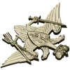 Emblem of the Strategic Missile Forces - STL 3D Model for CNC