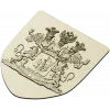 Heraldic Shield STL - Family Coat of Arms 3D Model for CNC