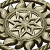Alatyr Sun Medallion - STL 3D model for CNC carving