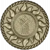 Slavic Sun Medallion STL for CNC carving