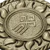 Slavic Sun Medallion STL for CNC carving