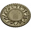 Slavic Sun Medallion STL for CNC carving