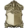 Knightly Heraldic Plaque STL for CNC