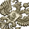 Герб Российской Федерации - 3D STL модель для ЧПУ