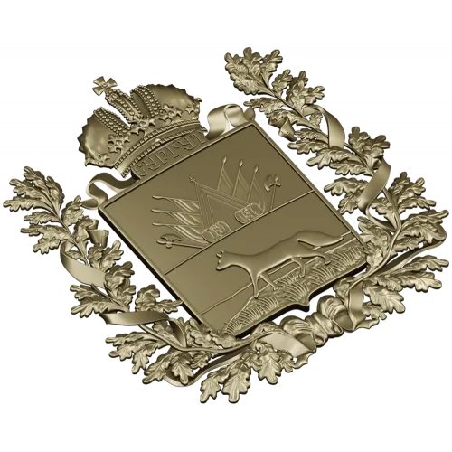 Surgut Coat of Arms 3D STL Relief for CNC