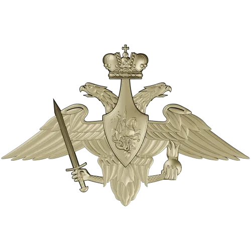 Герб Сухопутных войск - 3D модель STL для ЧПУ