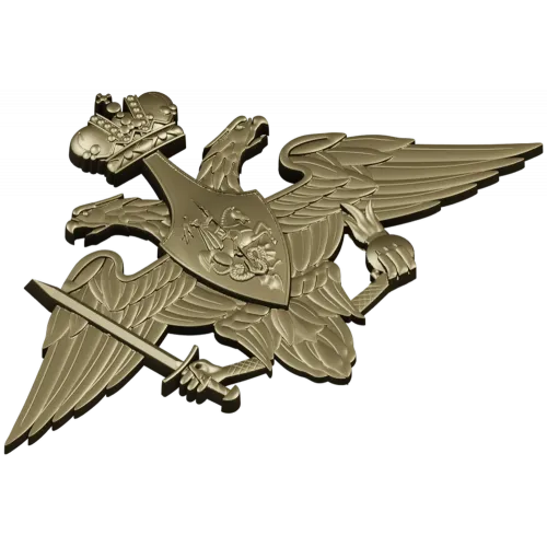 Герб Сухопутных войск - 3D модель STL для ЧПУ