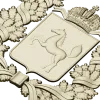Tomsk Oblast Coat of Arms STL 3D Model for CNC Milling