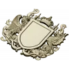 Heraldic Coat of Arms STL - Eagle & Dragon 3D Model for CNC