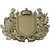Heraldic Coat of Arms STL - Eagle & Dragon 3D Model for CNC