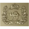 Герб Челябинска - 3D модель в формате STL для ЧПУ