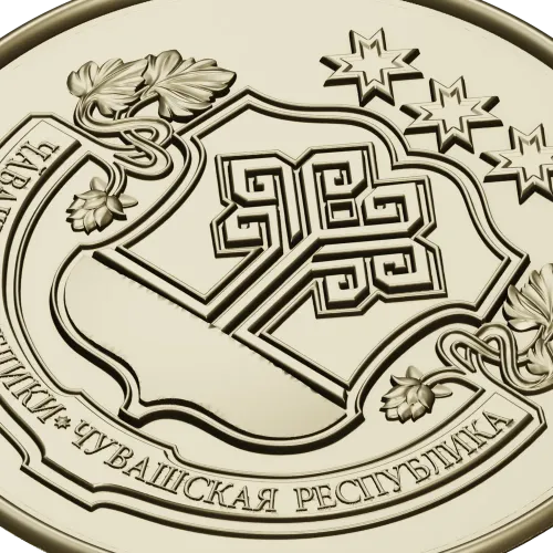 Герб Чувашской Республики - 3D модель в формате STL для ЧПУ