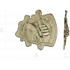Angler Commando Emblem - 3D STL model for CNC