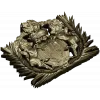 Heraldic Crest 3D STL for CNC - Ornate Coat of Arms