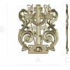 Golgotha Acanthus Cross - STL 3D Model for CNC