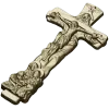Trinity Relief Crucifix STL for CNC carving