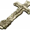 Trinity Relief Crucifix STL for CNC carving
