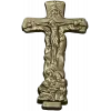 Trinity Relief Crucifix STL for CNC carving
