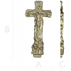 Trinity Relief Crucifix STL for CNC carving