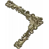 Baroque Acanthus Corner STL for CNC Milling