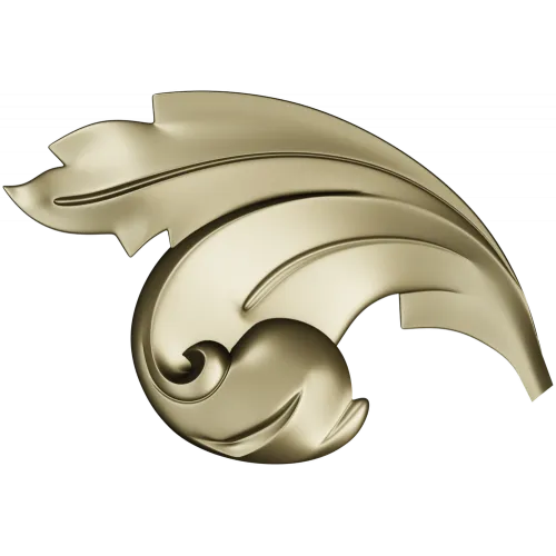 Акантовый угловой завиток - 3D модель STL для ЧПУ