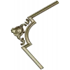 Baroque corner blossom - STL 3D model for CNC router