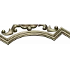 Baroque corner blossom - STL 3D model for CNC router